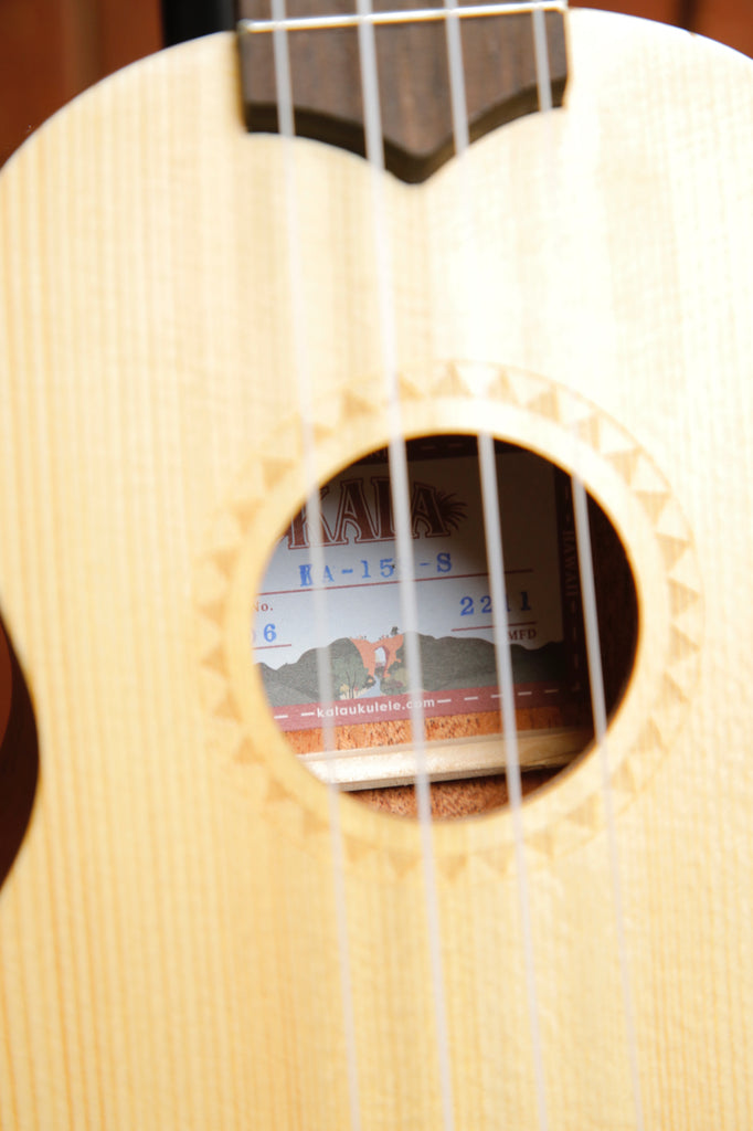 Kala KA-15S-S Spruce Top Soprano Ukulele