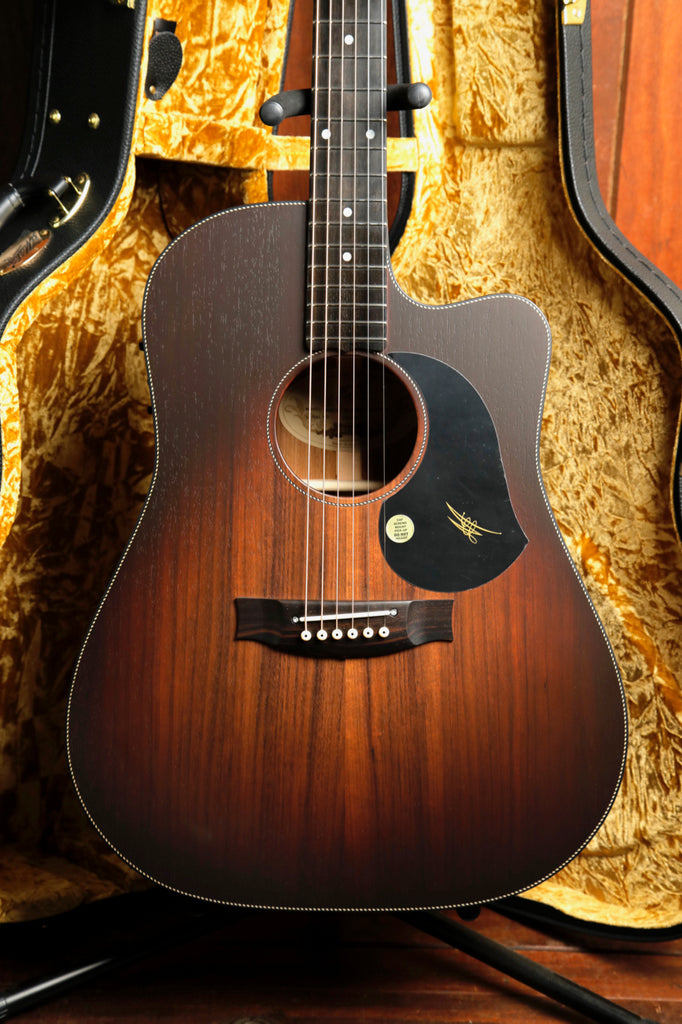 Maton EBW70C Dark Walnut Burst Blackwood Dreadnought Acoustic-Electric Guitar