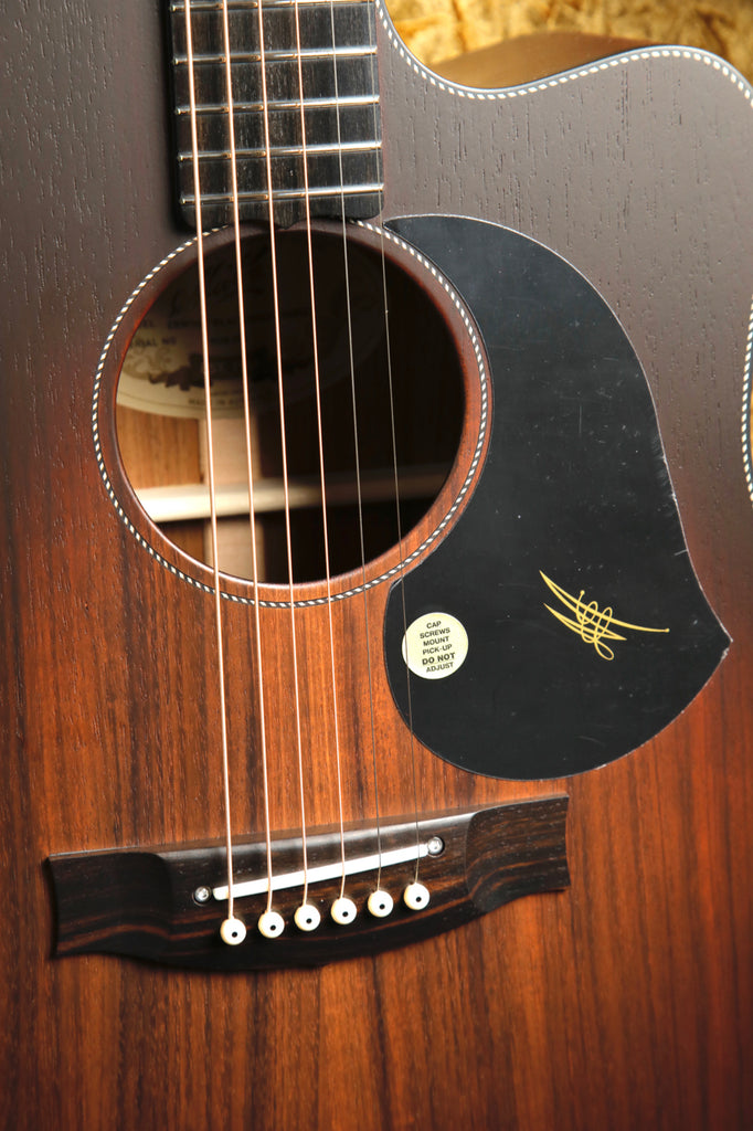 Maton EBW70C Dark Walnut Burst Blackwood Dreadnought Acoustic-Electric Guitar