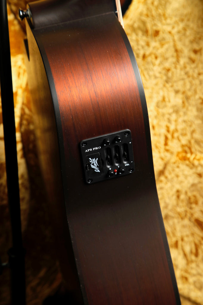 Maton EBW70C Dark Walnut Burst Blackwood Dreadnought Acoustic-Electric Guitar