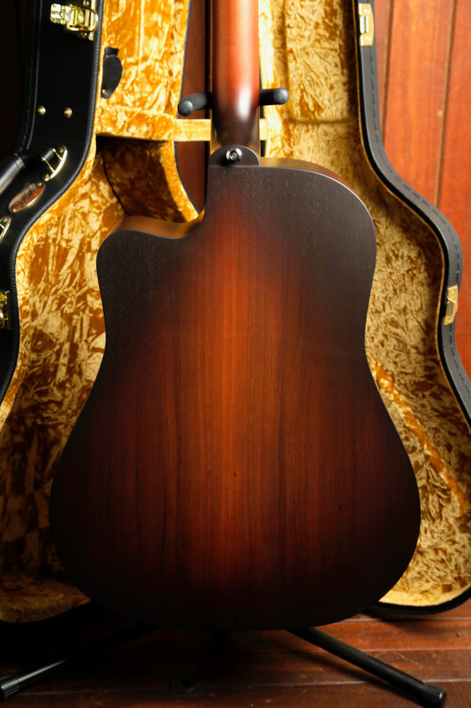 Maton EBW70C Dark Walnut Burst Blackwood Dreadnought Acoustic-Electric Guitar