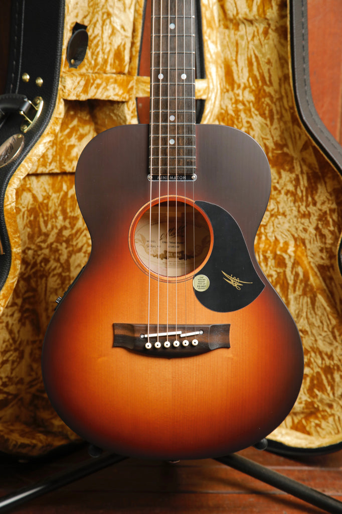 Maton EM-6 Mini Maton Tobacco Sunburst Acoustic-Electric Guitar