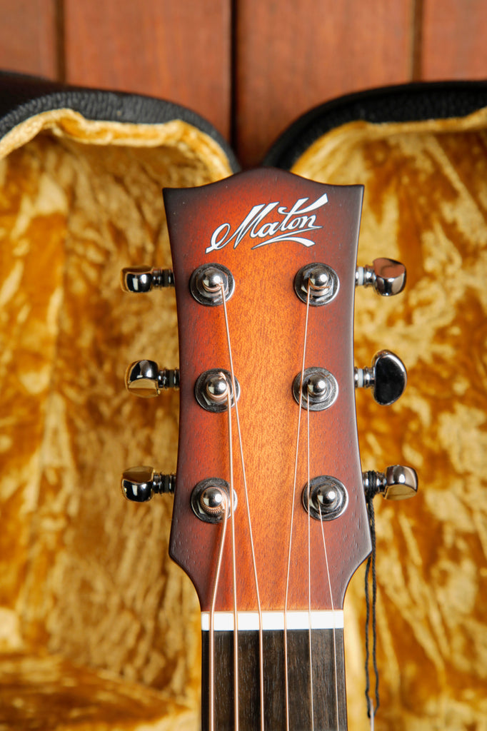Maton EM-6 Mini Maton Tobacco Sunburst Acoustic-Electric Guitar