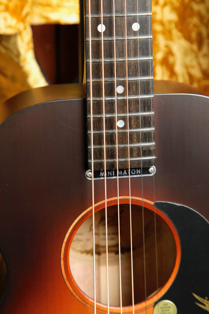 Maton EM-6 Mini Maton Tobacco Sunburst Acoustic-Electric Guitar