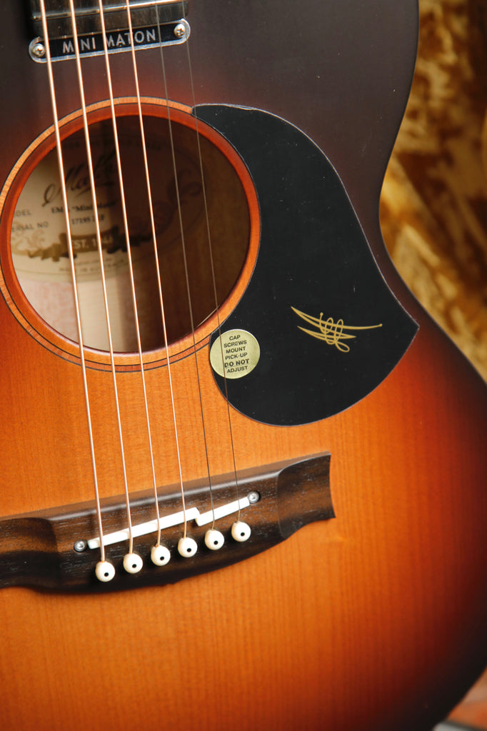 Maton EM-6 Mini Maton Tobacco Sunburst Acoustic-Electric Guitar