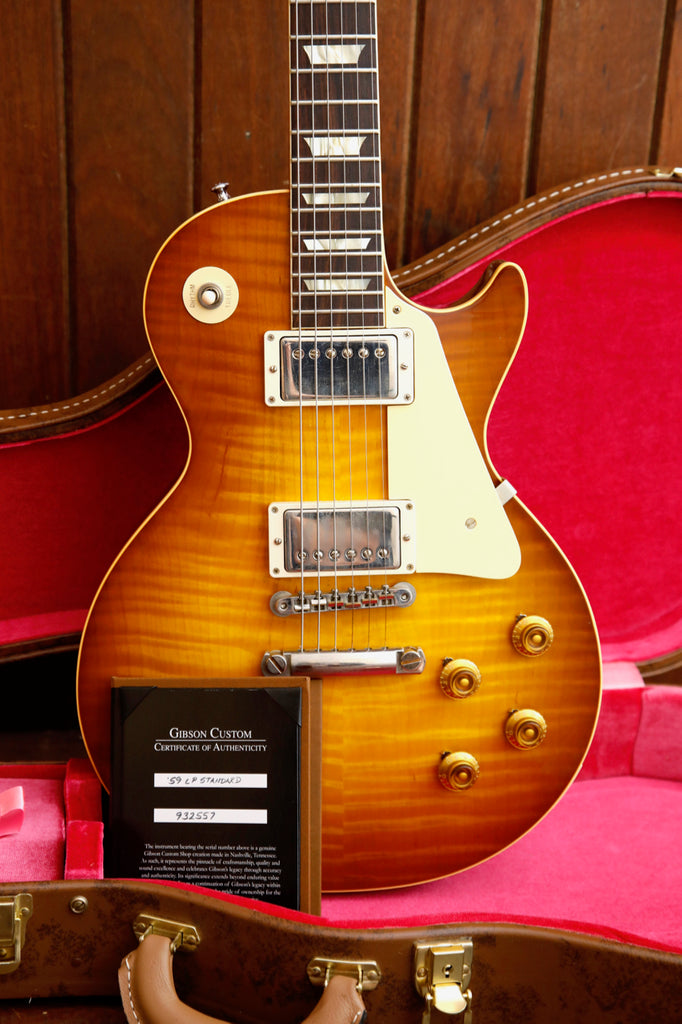 Gibson Custom 1959 Les Paul Standard VOS Golden Poppy - Rock Inn Hand Selected Ltd Edition Pre-Owned