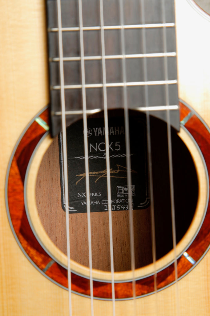 Yamaha NCX5 All Solid Acoustic-Electric Classical Guitar Pre-Owned