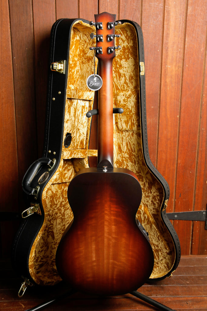 Maton EM-6 Mini Maton Tobacco Sunburst Acoustic-Electric Guitar