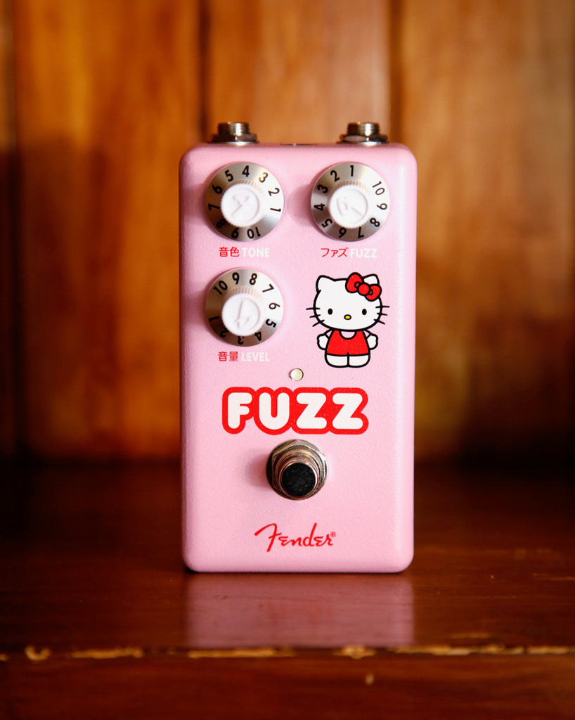 Fender X Hello Kitty Pink Fuzz Pedal