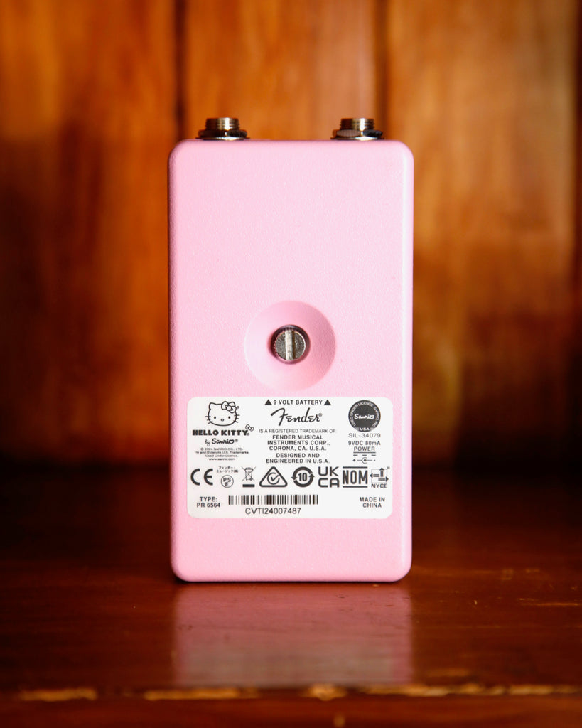 Fender X Hello Kitty Pink Fuzz Pedal