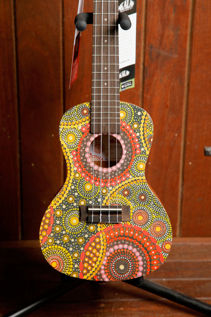 Kala KA-DS-EY-BA-C Desert Storylines Evelyn Young Concert Ukulele