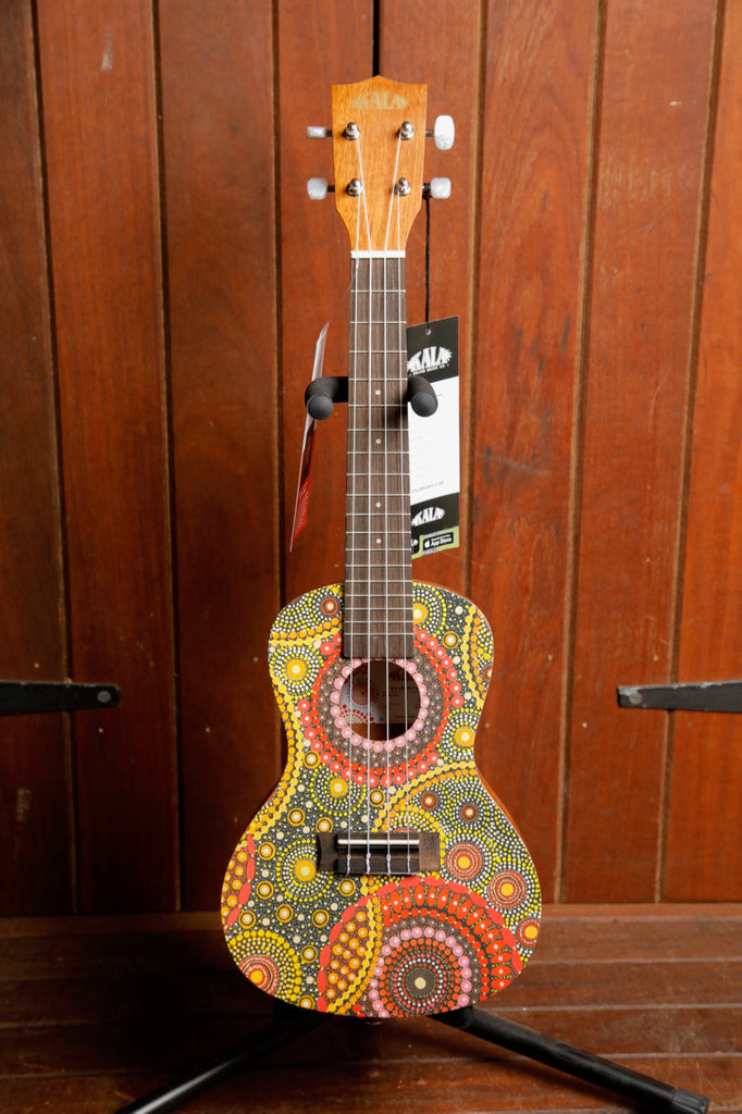 Kala KA-DS-EY-BA-C Desert Storylines Evelyn Young Concert Ukulele