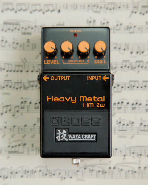 Boss HM-2W Waza Craft Heavy Metal Distortion Pedal Pre-Owned