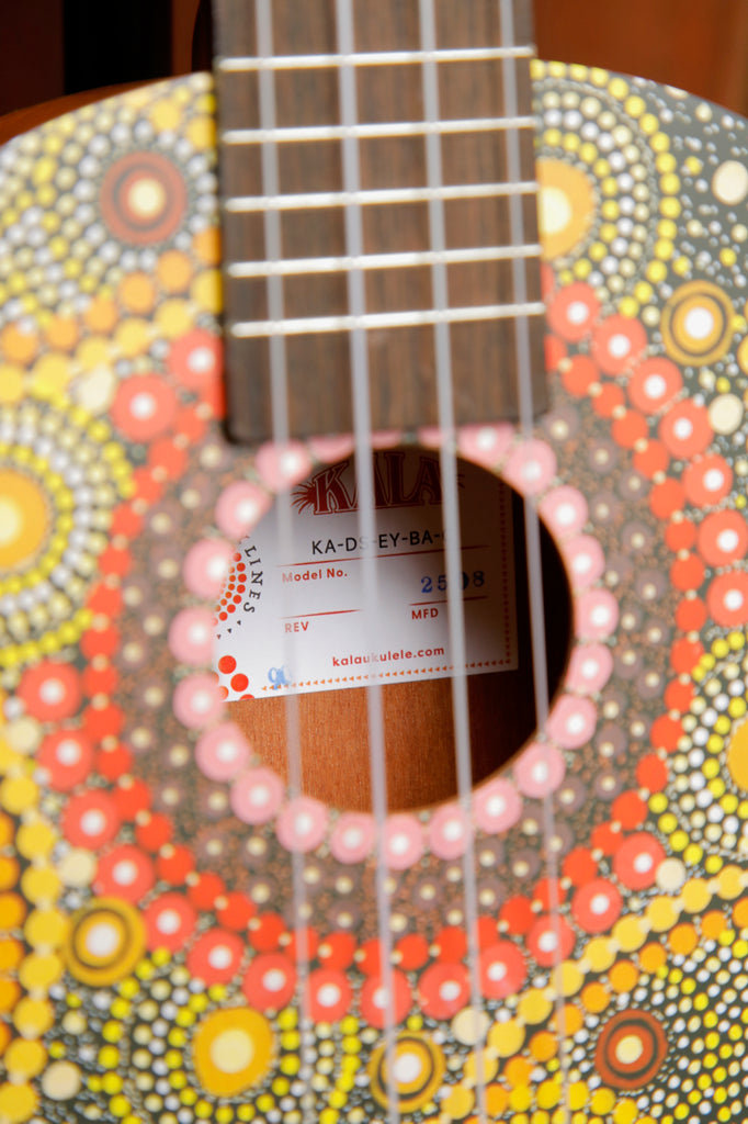 Kala KA-DS-EY-BA-C Desert Storylines Evelyn Young Concert Ukulele