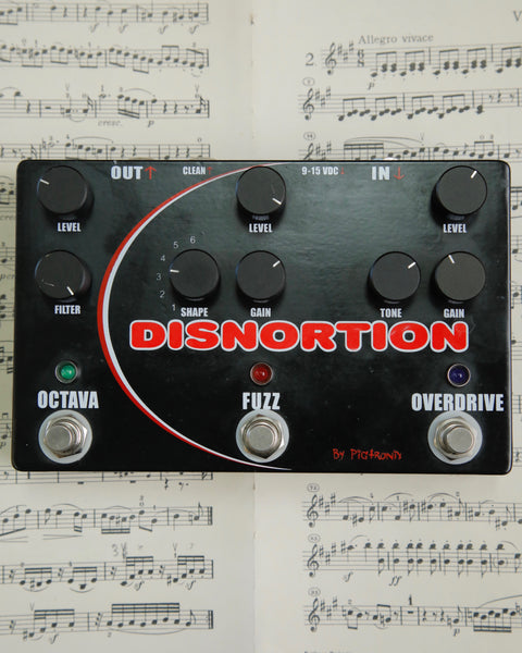 Pigtronix Disnortion Fuzz/Drive/Octave Pedal Pre-Owned