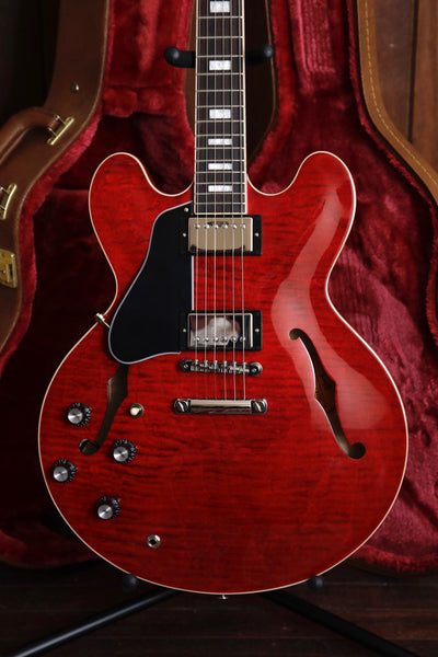 Gibson ES-335 Figured Sixties Cherry Semi-Hollow Electric Guitar Left Handed