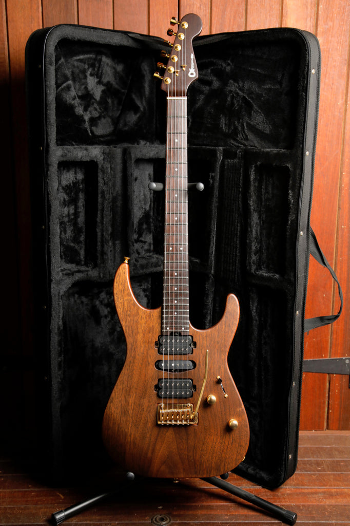 Charvel MJ DK24 HSH 2PT Mahogany with Figured Walnut Electric Guitar Pre-Owned