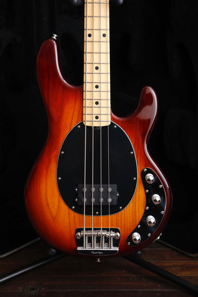 Ernie Ball Music Man StingRay 3 EQ H 4-String Honey Burst Bass Guitar Pre-Owned