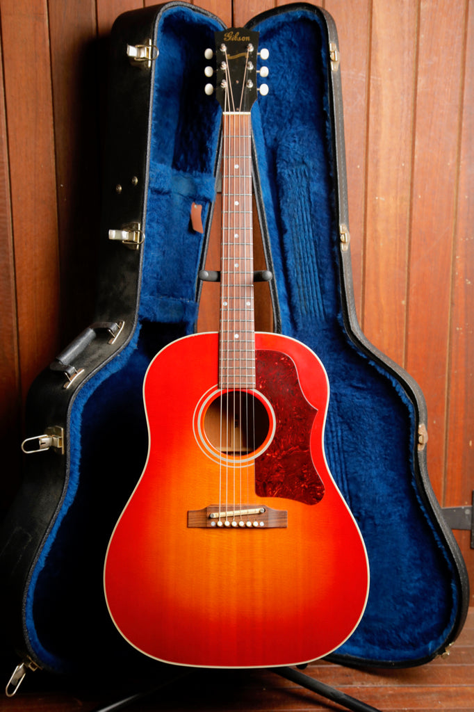 Gibson Custom 1960s J-45 ADJ Heritage Cherry Sunburst Acoustic Guitar 2014 Pre-Owned