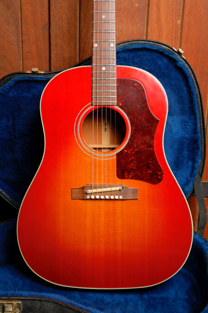 Gibson Custom 1960s J-45 ADJ Heritage Cherry Sunburst Acoustic Guitar 2014 Pre-Owned