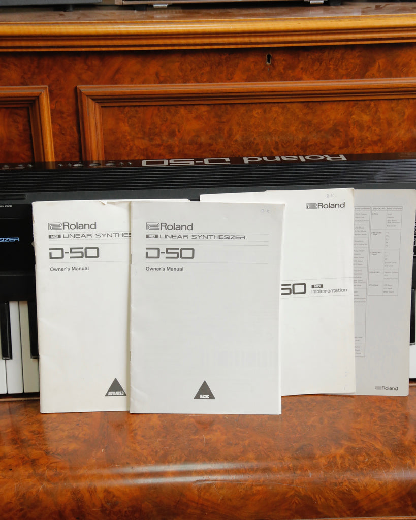 Roland D-50 Vintage 61-Key Linear Synthesizer Pre-Owned