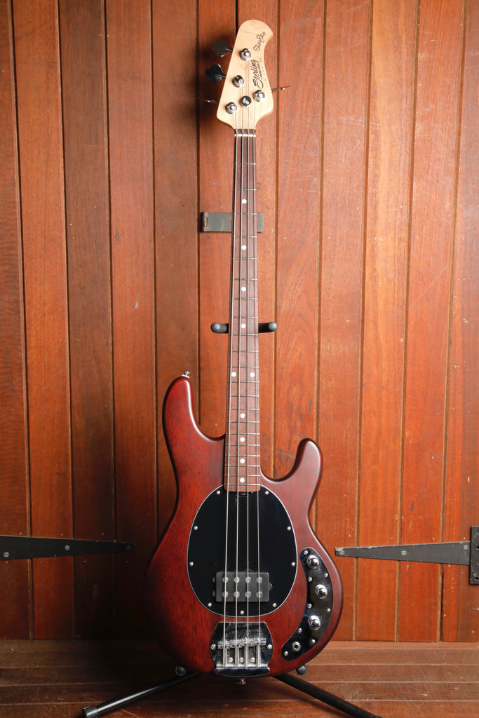 Sterling By Music Man Ray 4H Walnut Satin Bass Guitar Pre-Owned