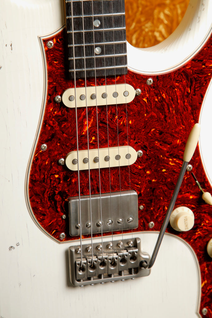 Novo Idris HSS Olympic White Electric Guitar