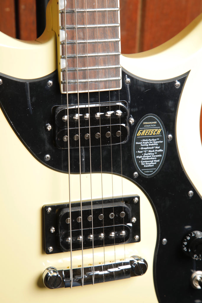 Gretsch Streamliner CVT Vintage White Electric Guitar