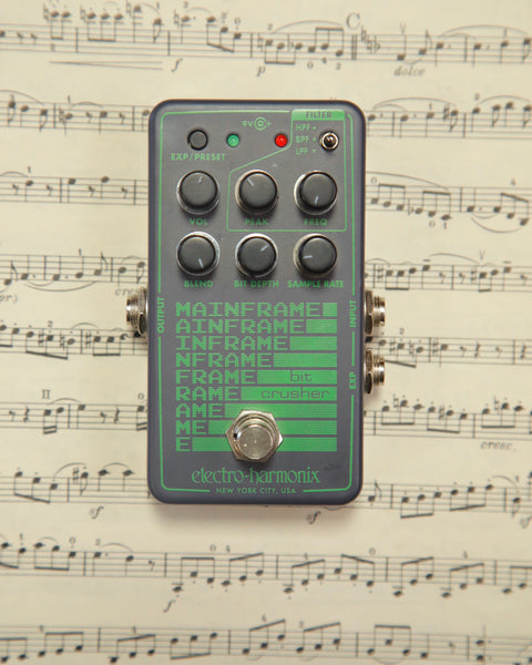 Electro-Harmonix Mainframe Bit Crusher Pedal Pre-Owned