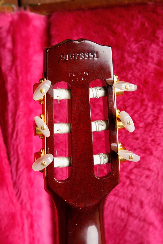 Gibson Chet Atkins CE Wine Red Nylon String Guitar 1993 Pre-Owned