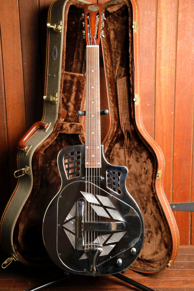 Bourbon Street 3C-NC Tricone Cutaway Resonator w/ Pickup Pre-Owned