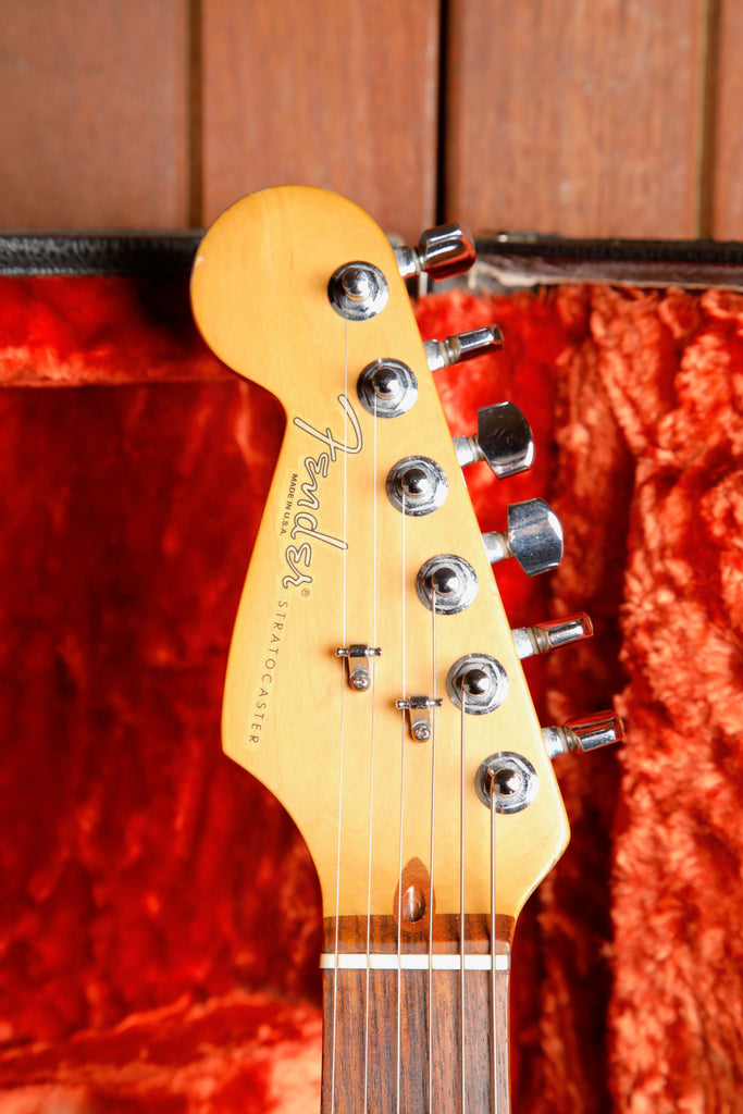 Fender American Standard Stratocaster Left Handed Black Electric Guitar 1996 Pre-Owned