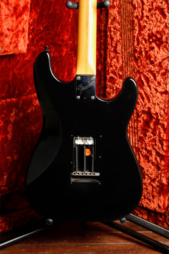 Fender American Standard Stratocaster Left Handed Black Electric Guitar 1996 Pre-Owned