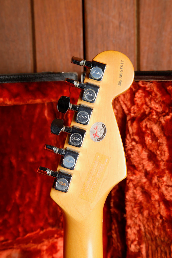Fender American Standard Stratocaster Left Handed Black Electric Guitar 1996 Pre-Owned