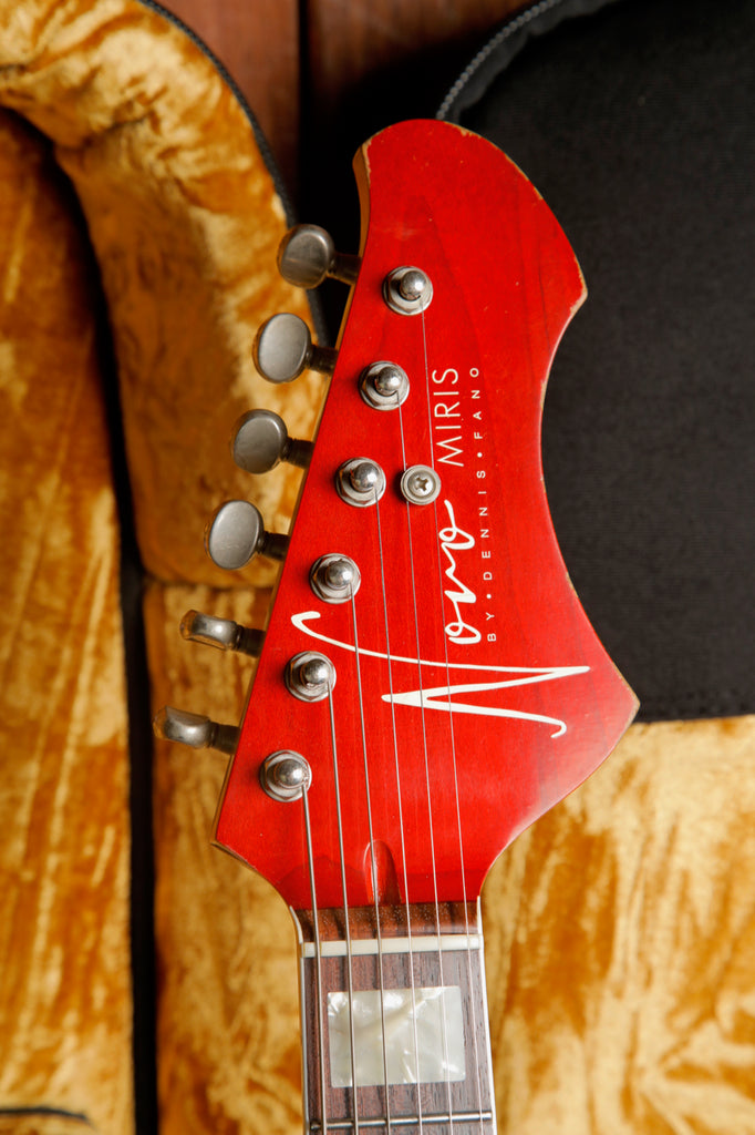 Novo Signature Miris H2 Fire Glow Semi-Hollow body Electric Guitar