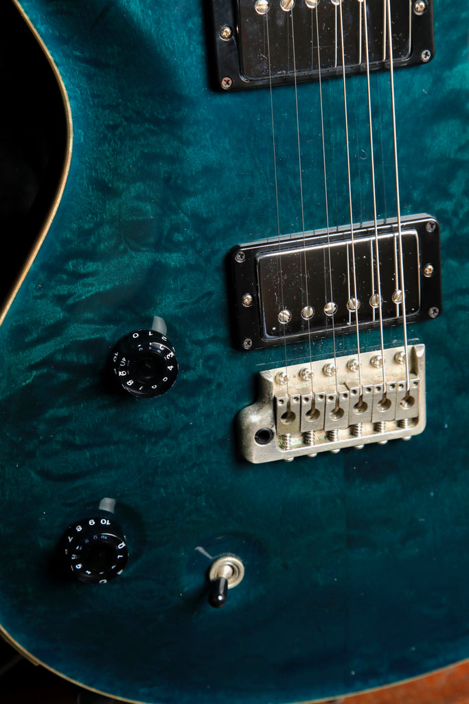 PRS Custom 22 Tremolo Left Handed Faded Abalone Electric Guitar 2003 Pre-Owned