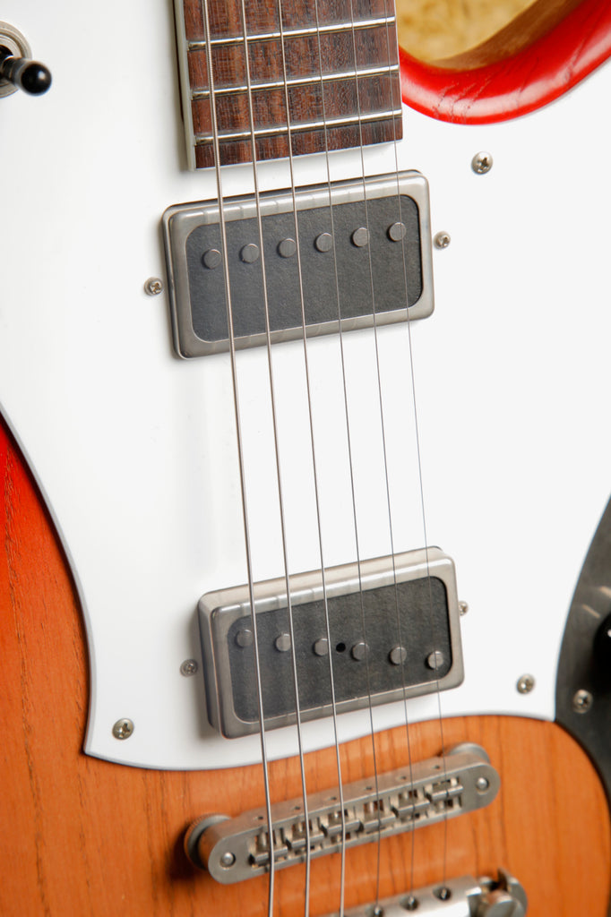 Novo Signature Miris H2 Fire Glow Semi-Hollow body Electric Guitar