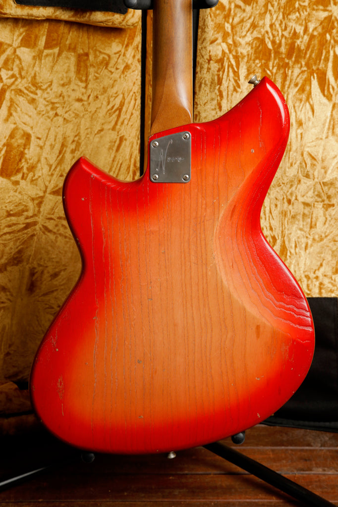 Novo Signature Miris H2 Fire Glow Semi-Hollow body Electric Guitar