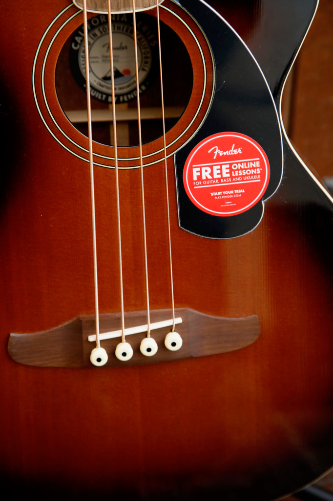 Fender Kingman Acoustic Bass Shaded Edge Burst