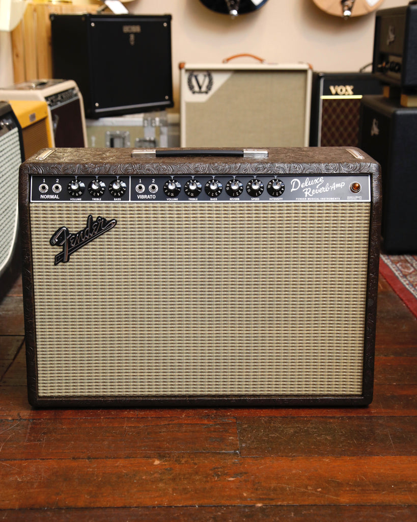 Fender '65 Deluxe Reverb FSR Limited Edition Western Tooled 1x12" Valve Combo Amplifier