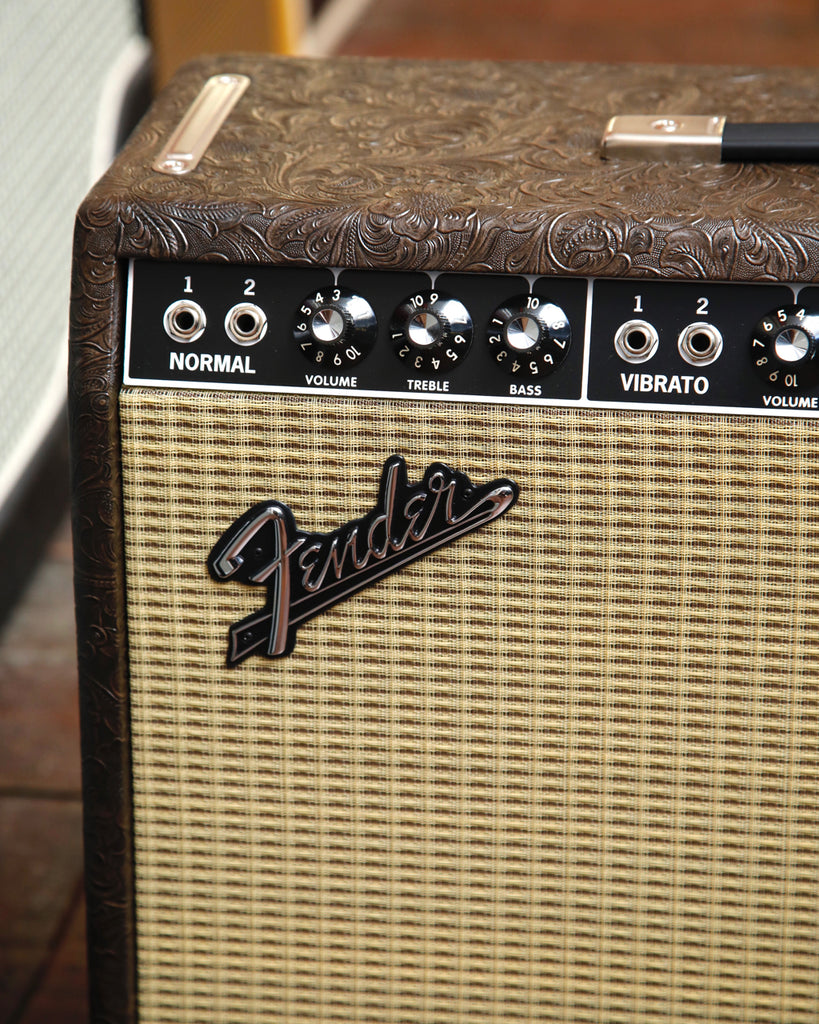 Fender '65 Deluxe Reverb FSR Limited Edition Western Tooled 1x12" Valve Combo Amplifier