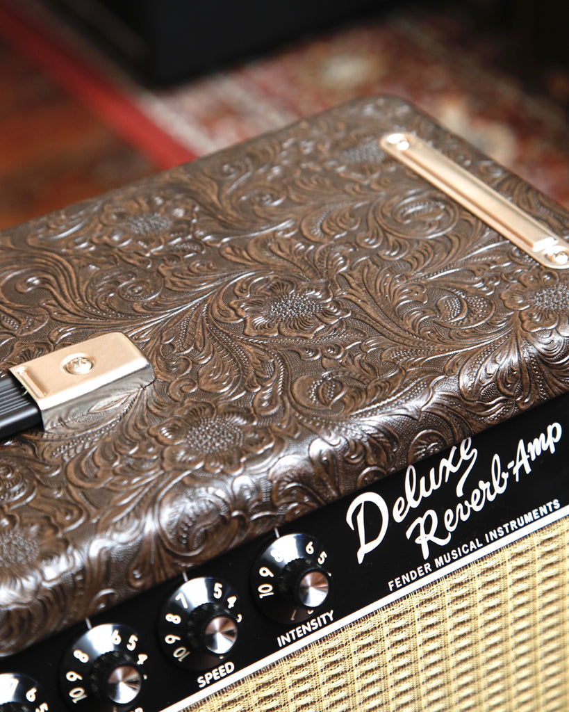 Fender '65 Deluxe Reverb FSR Limited Edition Western Tooled 1x12" Valve Combo Amplifier