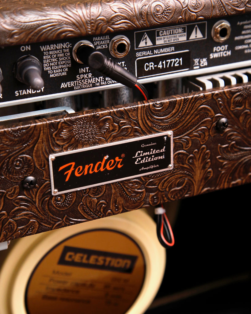 Fender '65 Deluxe Reverb FSR Limited Edition Western Tooled 1x12" Valve Combo Amplifier