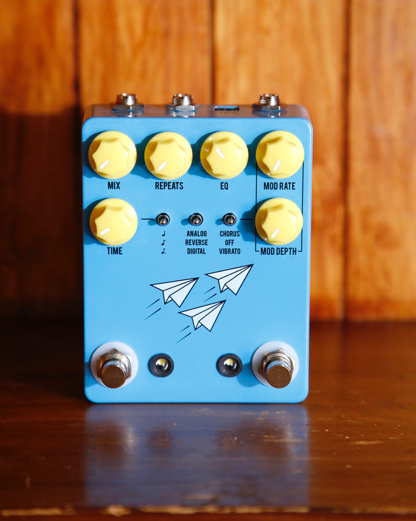 JHS Flight Delay Blue Pedal