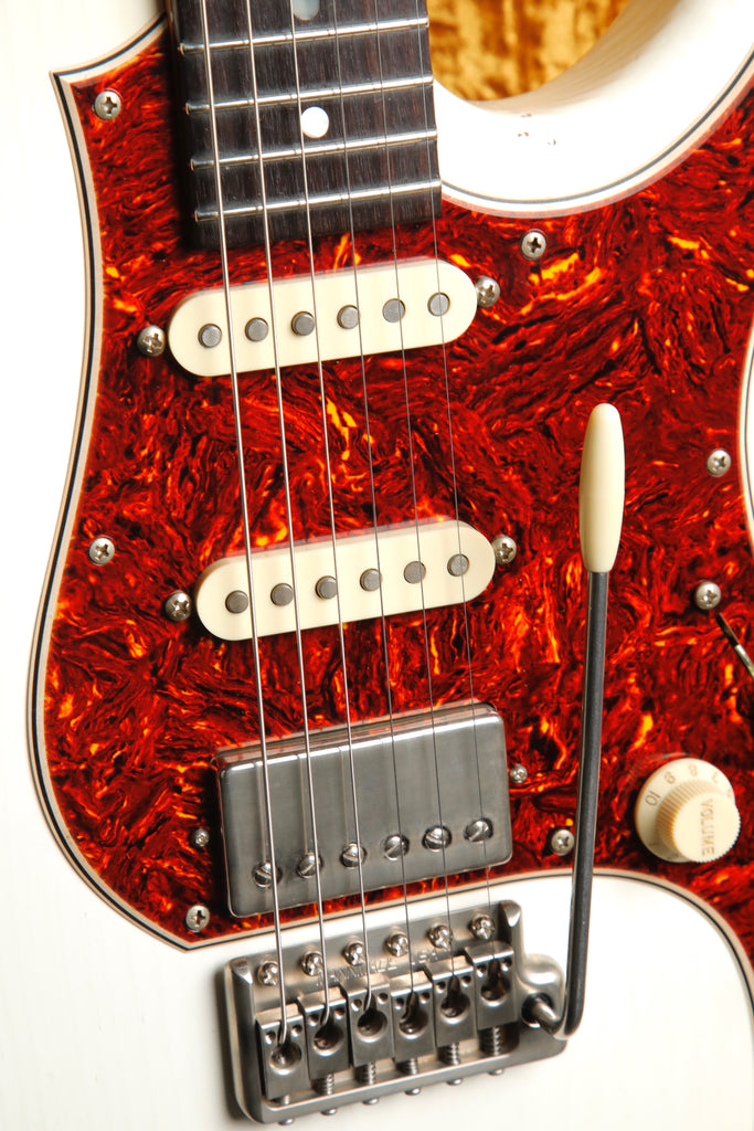 Novo Idris HSS Olympic White Electric Guitar