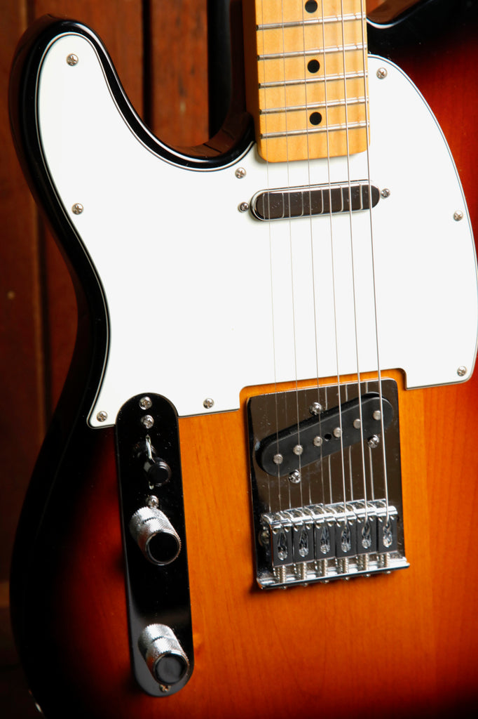 Fender Standard Telecaster Left-Handed Sunburst Electric Guitar 2012 Pre-Owned