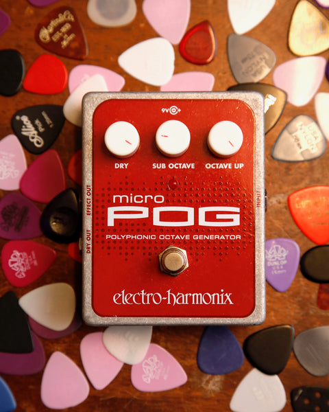 Electro-Harmonix Micro POG Octave Pedal Pre-Owned