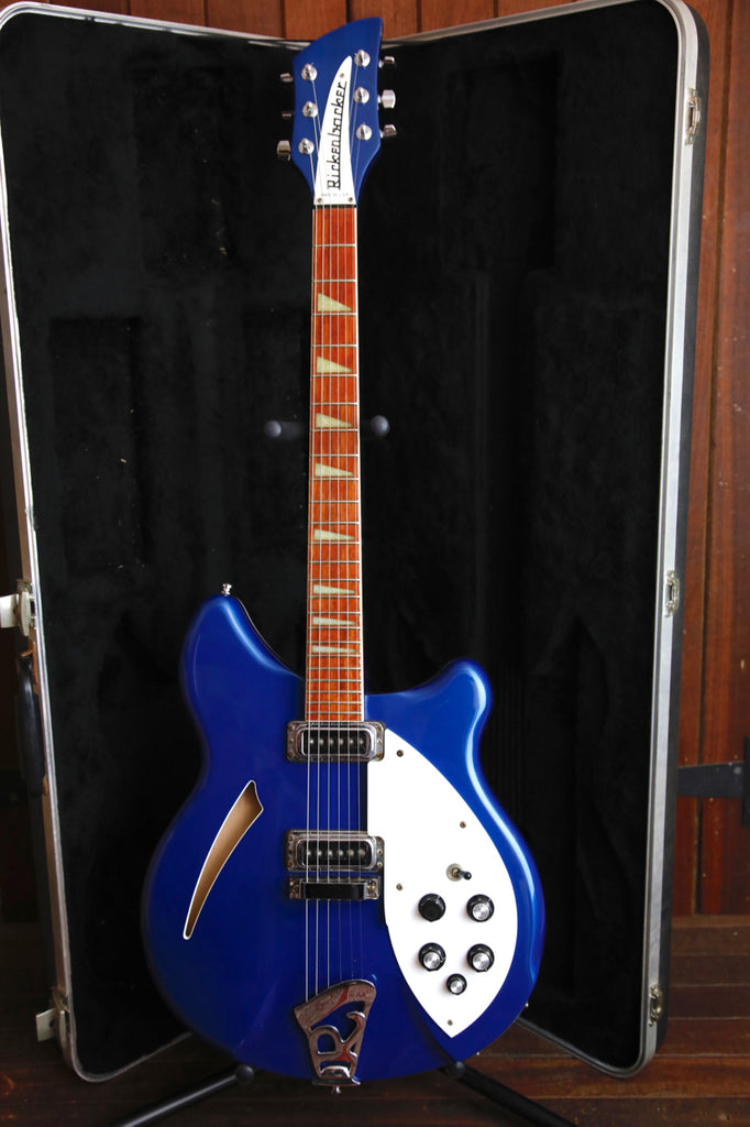 Rickenbacker 360 Midnight Blue Semi-Hollowbody Guitar 2004 Pre-Owned