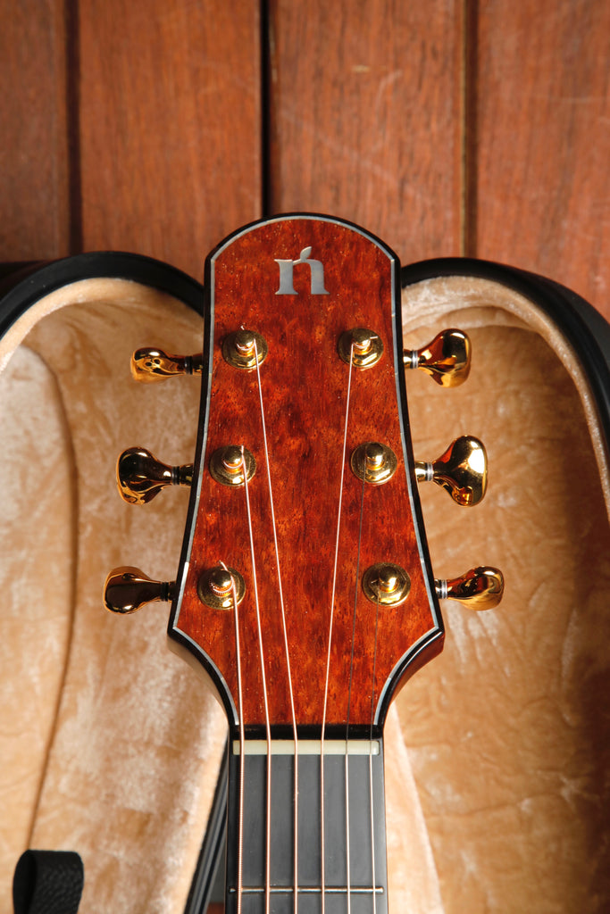 Natasha Kent Nishimura Shima Enaga KN-SE Spruce/Bubinga Acoustic-Electric Guitar Pre-Owned