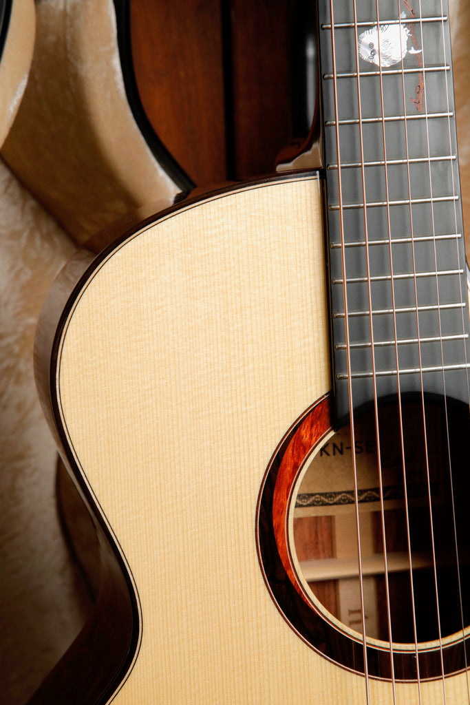 Natasha Kent Nishimura Shima Enaga KN-SE Spruce/Bubinga Acoustic-Electric Guitar Pre-Owned
